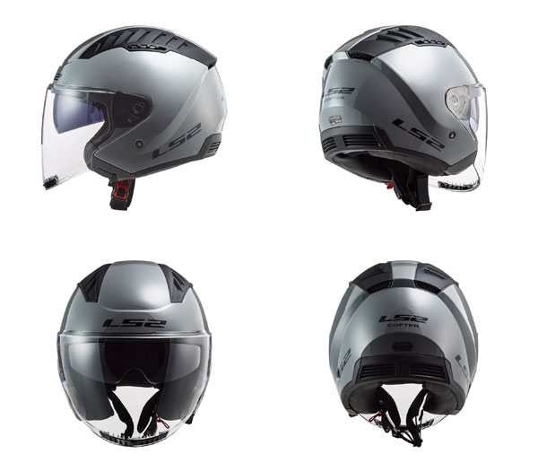 ★送料無料★LS2 HELMETS /COMMUTER/ COPTER 大型ベンチレーションが特徴的なジェットヘルメット_4