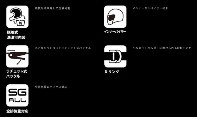 ★送料無料★MARUSHIN JE-1/MSJ2《全排気量対応》エッジの効いたスポーティデザイン。様々なライディングシーンにマッチするインナーバイザー採用モデル オープンフェイス/ジェットヘルメット /マルシン_5