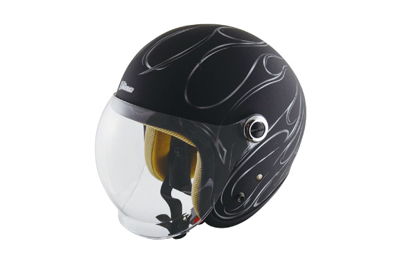 TNK工業 GS-6 シールド付き ジェット ヘルメット【レディースサイズ