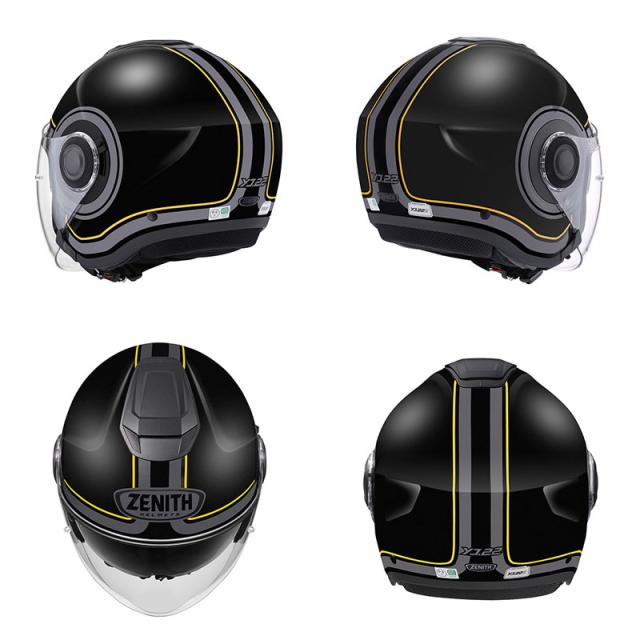 ★送料無料★YAMAHA YJ-22？ ZENITH Graphic 気軽に、オシャレに、快適に。サンバイザーを搭載したジェットヘルメット ヤマハ/Ys GEAR_2