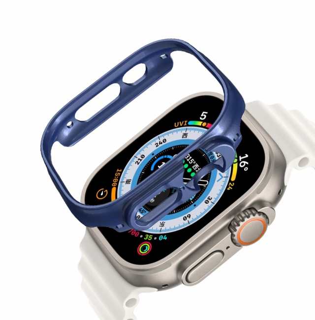 AppleWatch 枠のみ 保護ケース カバー 6色 series8 Ultra 49mm 超軽量