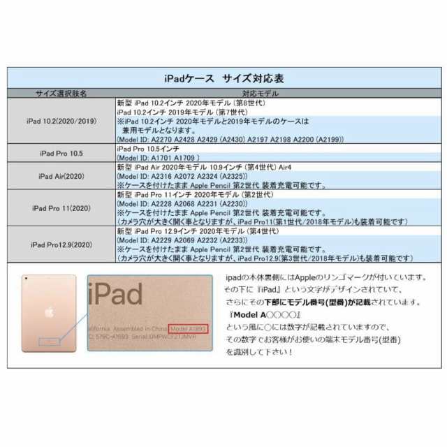 iPad ケース iPad Pro 12.9 12.9インチ 第4世代 ブラック ホワイト