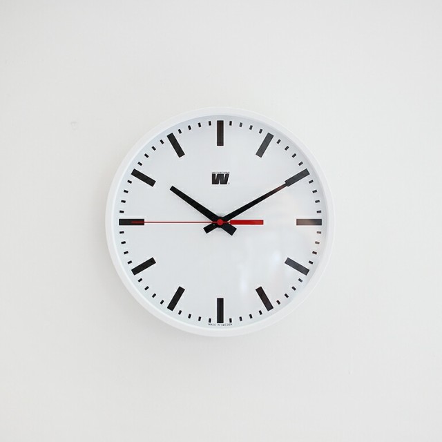 日本廉価 WESTERSTRAND[ウェスターストランド] QUARTZ CLOCK H-FACE Φ