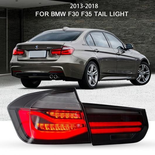 テール ライト アセンブリ 適用: 12-18 BMW 3シリーズ F30 F80 2013-2018 LED テール ランプ ウインカー リバース ライト タイプ B ブラック・タイプ B レッド AL-MM-8400 AL_6