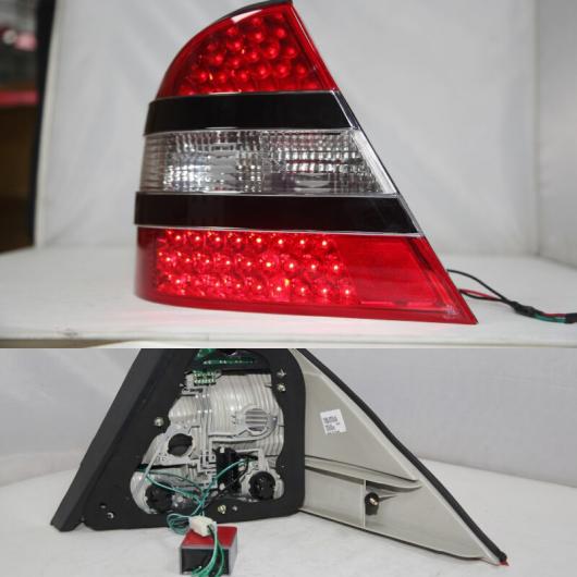 LED テール ランプ 適用: メルセデス・ベンツ W220 S280 S320 テールライト アセンブリ リア ランプ アセンブリ 1998-2005 2ピース AL-MM-8574 AL_5