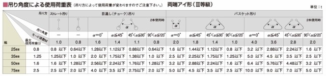 トーヨーセフティー BICOLORE キングスリングベルト 緑 幅35mm×長さ1.0m/両端アイ形 吊部に強靭保護シート付き｜au PAY マーケット