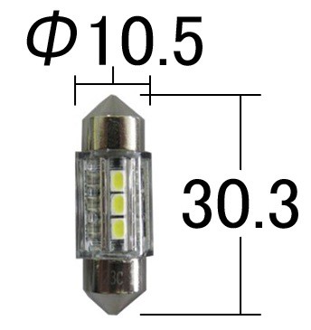 小糸製作所/KOITO ポラーグLED ホワイト 12V 13000K T10×31 ルームランプ用 P2822W(ブリスターパック整理No.404LF)  入数：1個 ミツビシ の通販はau PAY マーケット - オートパーツエージェンシー | au PAY マーケット－通販サイト