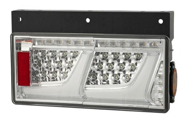 小糸製作所/KOITO トラック用オールLEDリアコンビネーションランプ クリアVer シーケンシャルターン 右側 2連タイプ LEDRCL-24R2SC 入数：1個