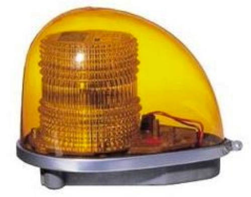 小糸製作所/KOITO 黄色丸型警光灯 48V 2N型 フラッシュランプ ボルト直付けタイプ FL-2NDY 入数：1個の通販は