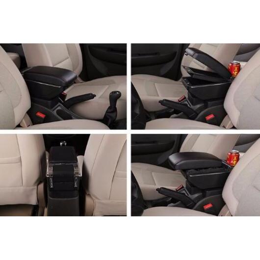 アームレスト 回転式 センターコンソール 収納 ボックス ホンダ フィットジャズ 2004-2007 ハッチバック 2004 2005 2006 2007 タイプA ALの通販は