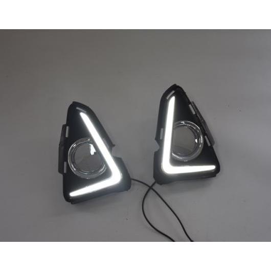 トヨタ RAV4 2016 2017LED DRL デイタイムランニングライトターニング シグナル フォグランプオートライトランプ スーパー高輝度 white 6000K AL-BB-1181 AL