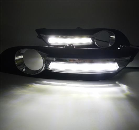 2個 DRL デイタイムランニング ライト フォグ ランプ カバー イエロー シグナル 日産 セントラシルフィ 2012 2013 2014 2015 White AL-BB-1659 AL