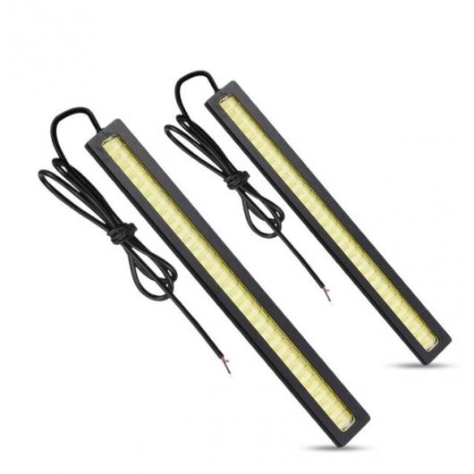 AL 2個 防水デイタイムランニング ライト LED DRL DIY 外部 超高輝度 12V CE ホワイト 1 Row LED AL-BB-1670 7,744円