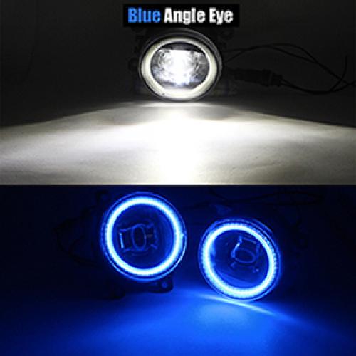 2005-2012 日産 パスファインダー オフロード R51 LED フォグ ライト DRL デイタイムランニング 12V Blue Angel Eye AL-BB-1671 AL