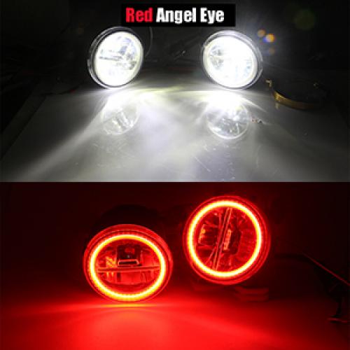 インフィニティ G G25 G37 H11 4000LM LED バルブ フォグ ライト エンジェル アイデイタイムランニング DRL 12 240V 2011 2012 2013 Red Angel Eye AL-BB-1711 ALの通販は