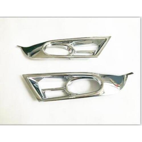 AL ホンダ CRV 2017 2018 2019 フロント フォグ ランプ カバー ABS クローム モールディング トリム 2個 front fog lamp cover AL-BB-2985