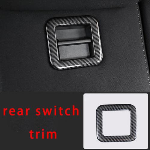 AL ホンダ CRV 2017-2018 2019 インテリア   カバー カーボン ファイバー モールディング トリム rear switch trim AL-BB-2995