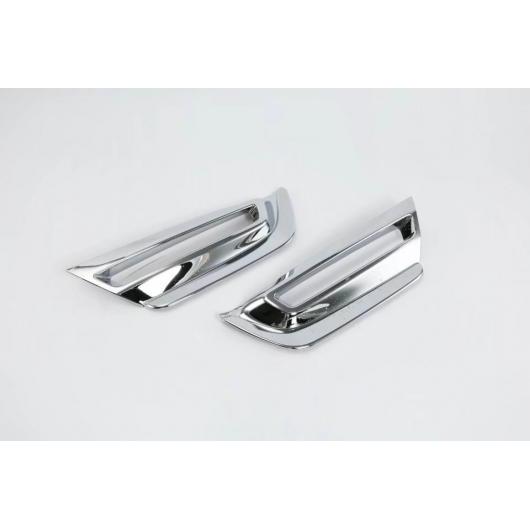 AL オート カバー ホンダ CR-V CRV 2017 ABS クローム フロント ヘッド フォグ ランプ ライト キャップ ステッカー モールディング トリム 2pcs AL-BB-7049