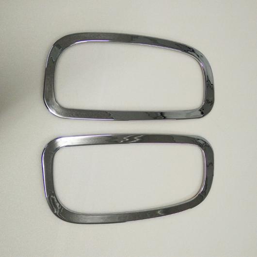 ABS クローム フロント リア テール フォグ ライト ランプシェードベゼル カバー トリム エクステ 起亜 ソレント2013 Rear 2pcs AL-BB-7200 AL