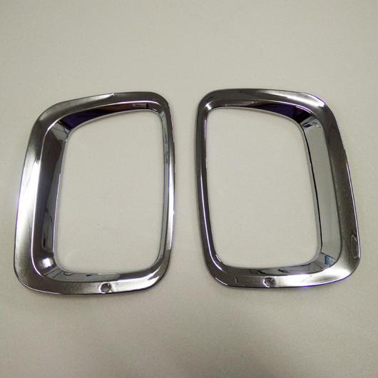AL ABS クローム フロント リア テール フォグ ライト ランプシェードベゼル カバー トリム エクステ 起亜 ソレント2013 Front 2pcs AL-BB-7200