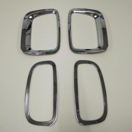 ABS クローム フロント リア テール フォグ ライト ランプシェードベゼル カバー トリム エクステ 起亜 ソレント2013 ALL 4pcs AL-BB-7200 AL