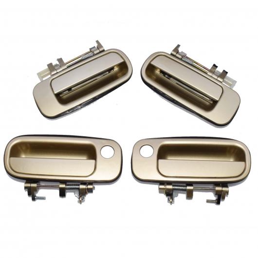 セット 4 個ベージュハンドルドア 外側 トヨタ カムリ 1992-1996 69220-33020 6921033010 6924033010 6923033010 4 front rear set AL-CC-2163 AL