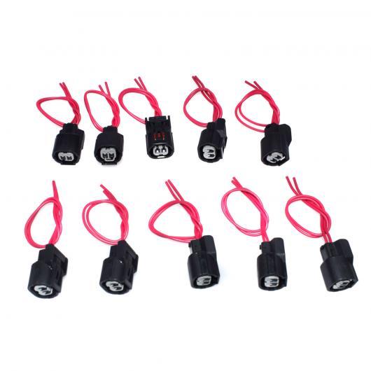 IAT ECT VTEC コネクタワイヤーハーネス ピグテール アキュラシビック エレメント パイロットアコード K20 K24 10 pieces AL-CC-2658 AL