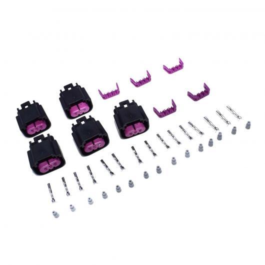 AL 3 ピン E85 フレックス フューエル センサー配線ハーネスコネクタ ピグワイヤー ケーブル 5 Kits No wires AL-CC-3296