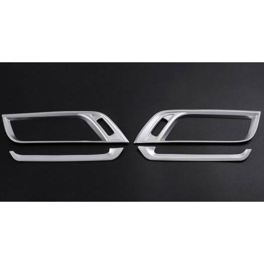 BMW X1 F48 2016-2018 ABS マットクロームサイド空調ベント BMW X2 F47 2018 4ピース シルバー AL-CC-7153 AL