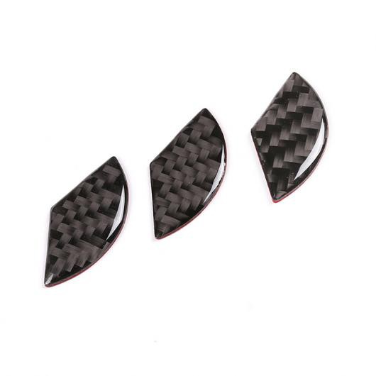 AL 3ピース リアルカーボンファイバー メルセデスベンツ C クラス W204 2007-2013 ステアリングホイール 装飾 カバー ステッカー Carbon fiber AL-CC-7510の通販は 4,770円
