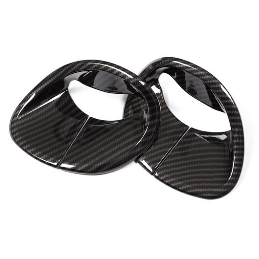 カーボンファイバー スタイルアルファロメオ GiULiA 2016 2017 2018 ABS クローム後列カップ ホルダー フレーム カバー トリムインテリア 2 AL-CC-7901 AL