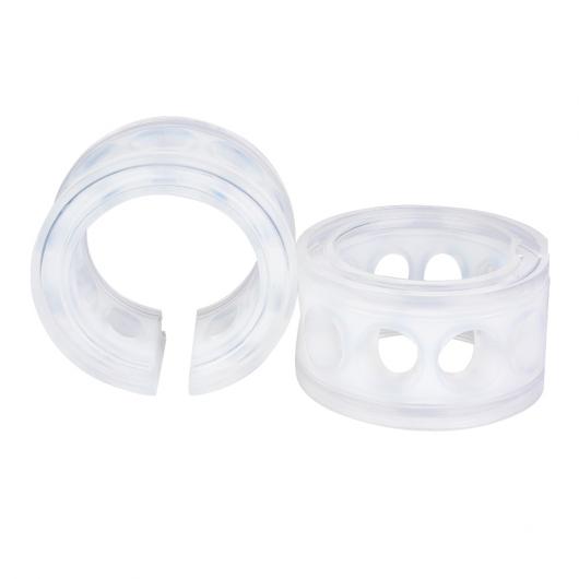 AL 2PC 透明 ショックアブソーバーリテーナー TPE スプリング 電源クッションタイプ D AL-DD-1056