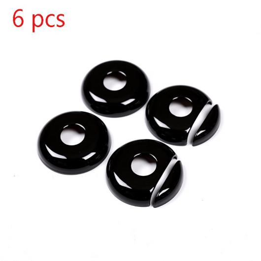 AL BMW 3 シリーズ GT F30 F34 2013-2018 光沢 ブラック ABS ヘッド枕スイッチボタン カバー トリム 6PCS AL-DD-4109の通販は