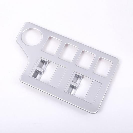 ランドローバーディスカバリー 5 LR5 2017 ABS クロームトランク電動調整ボタン トリム シルバー AL-DD-4197 AL