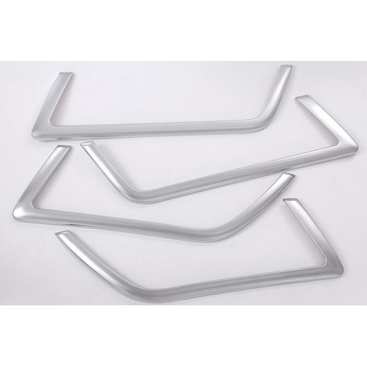 ランドローバーディスカバリー L462 LR5 2017-2018 ABS マットクロームインテリアドア 装飾 ストリップ matte chrome AL-DD-4203 AL