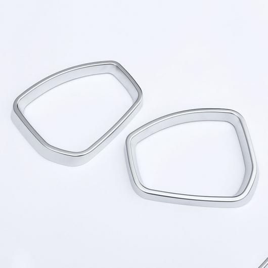 ランドローバーディスカバリースポーツ 2015-2017 レンジローバー VELAR ABS サイドバックミラーフレーム カバー トリム シルバー AL-DD-4216 AL