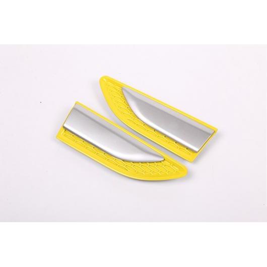 2個 ABS クロームスラットエアベント カバー トリム ランドローバーディスカバリースポーツ イエロー AL-DD-4247 AL 12,113円