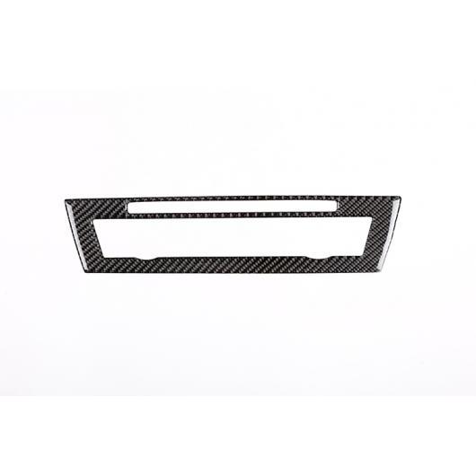 カーボンファイバー センター エアコン 装飾 フレーム トリム ステッカー BMW 5 シリーズ F10 F18 520 2011-2017 Carbon Fiber AL-DD-4372 AL