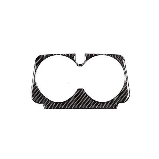 カーボンファイバー センターコンソールカップ ホルダー フレーム トリム メルセデスベンツ C クラス W205 GLC クラス X253 2015-2019 ブラック AL-DD-4373 ALの通販は 9,200円