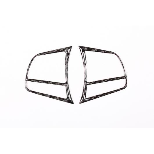 AL カーボンファイバースタイル ステアリングホイールボタンフレーム トリム ステッカー BMW 3 4 シリーズ F30 F33 F36 2013-2018 Carbon fiber AL-DD-4385の通販は 7,550円