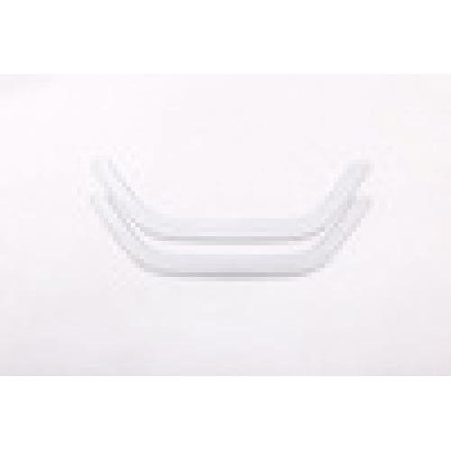 AL 1ピース シルバー ABS ドライバ 収納ボックスフレーム カバー BMW X3 F25 2011-16/X4 F26 2013-2016 シルバー AL-DD-4424
