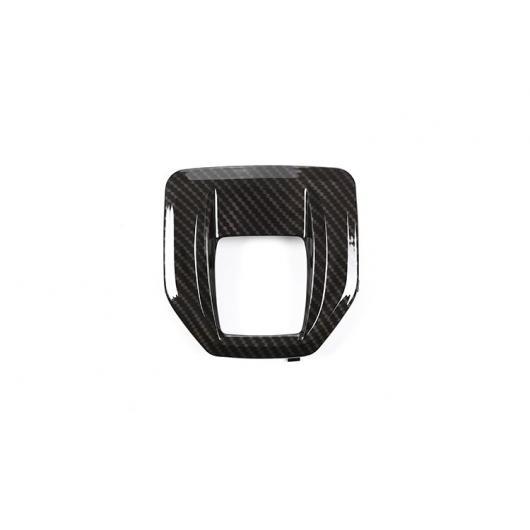 カーボンファイバー ABS 樹脂内装センターコンソールギアシフトパネル カバー トリム アルファロメオ ジュリア STELVIO 2017 Carbon fiber AL-DD-5018 AL