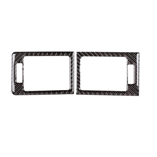 2 × カーボンファイバー メルセデスベンツ W204 C クラス 2007-2013 カーエアコンベントフレームトリムステッ Carbon Fiber AL-DD-5660 ALの通販は