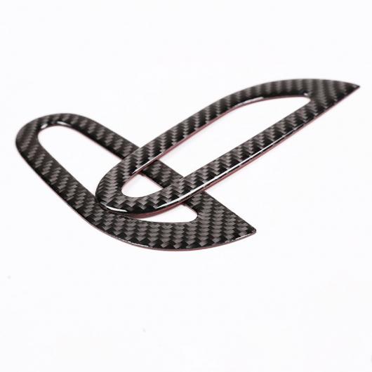 2個 カーボンファイバー ターン シグナル 装飾 フレーム トリム BMW 3 シリーズ E90 E92 2005-2012 Carbon Fiber AL-DD-5666 AL