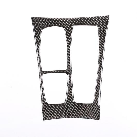 右ハンドル カーボンファイバー インテリアギアシフトフレーム ステッカー BMW X5 X6 E70 E71 2010 2011 2012 2013 RHD Carbon Fiber AL-DD-5774 AL