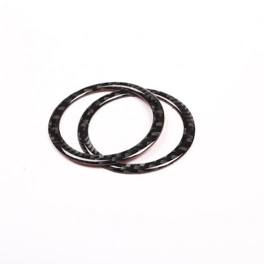 AL 2個 カーボンファイバー メルセデスベンツ C クラス W204 2005-2012 ダッシュボード リング MBML GLE GLK ステッカー Carbon Fiber AL-DD-5843の通販は 7,595円