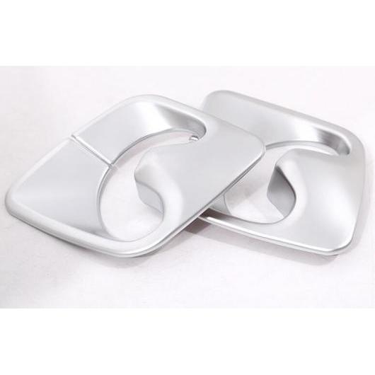 BMW 7シリーズG11 G12 730Li 740Li 750Li 2016-2018 ABS マットクロームSAFEYベルト カバー トリム 2セットピース シルバー AL-DD-6048 AL