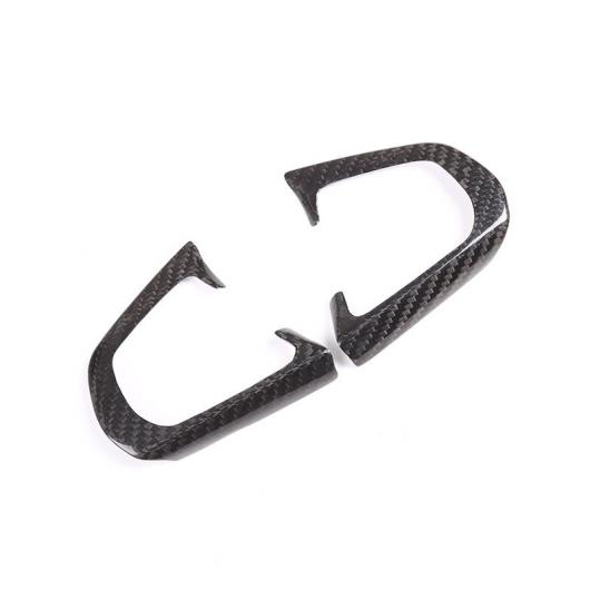 カーボンファイバー BMW 5 シリーズ G30 2018 2019 ステアリングホイールボタンフレーム BMW X4 G02 2018 2019 carbon fiber AL-DD-6138 AL