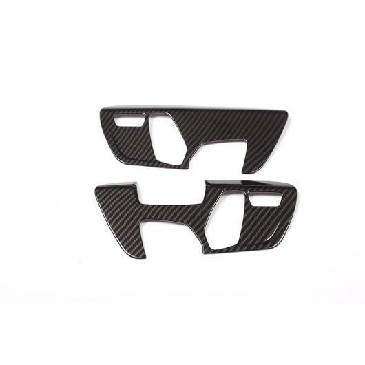 カーボン調 ABS BMW X1 F48 2016 2017 2018 カーシートボタンフレーム BMW X2 F47 2018 Carbon Fiber AL-DD-6187 AL