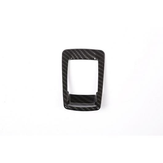 AL カーボン調 BMW 2 シリーズ 218i グランツアラー F45 F46 ABS 電子ハンドブレーキボタン カバー トリム 2015 -2018 Carbon Fiber AL-DD-6247